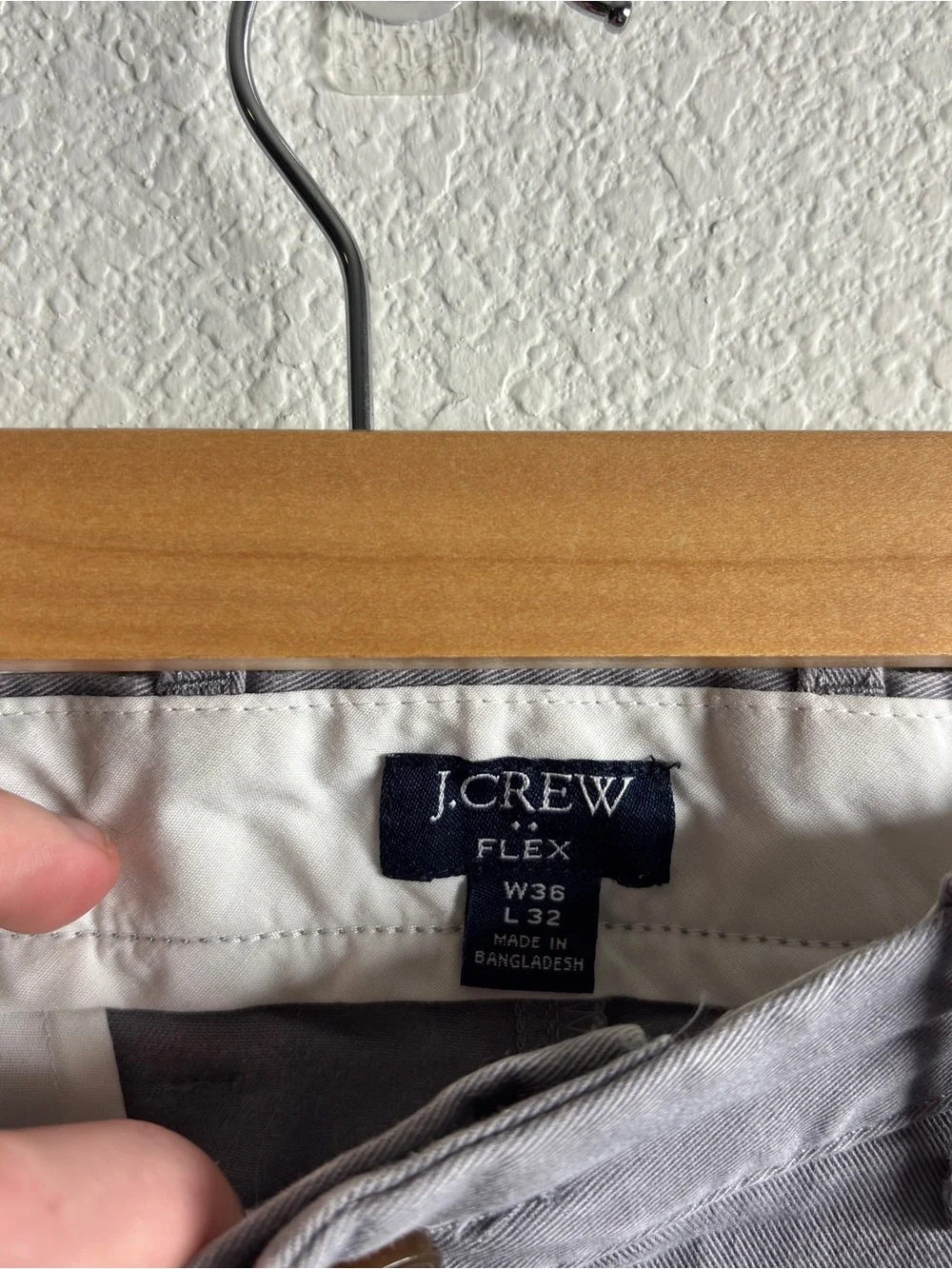 J. Crew Men's Gray Chinos